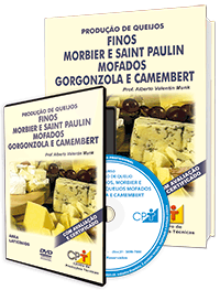 Curso Produção de Queijos Finos e Mofados - Morbier, Saint Paulin, Gorgonzola e Camembert Curso Produção de Queijos Finos e Mofados - Morbier, Saint Paulin, Gorgonzola e Camembert
