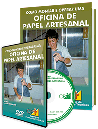 Curso Como Montar e Operar uma Oficina de Papel Artesanal Curso Como Montar e Operar uma Oficina de Papel Artesanal