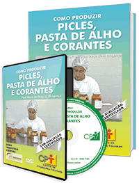 Curso Como Produzir Picles, Pasta de Alho e Corantes Curso Como Produzir Picles, Pasta de Alho e Corantes
