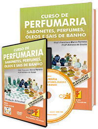 Curso Perfumaria - Sabonetes, Perfumes, Óleos e Sais de Banhos Curso Perfumaria - Sabonetes, Perfumes, Óleos e Sais de Banhos