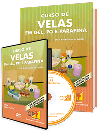 Curso Como Fazer Velas em Gel, Pó e Parafina Curso Como Fazer Velas em Gel, Pó e Parafina