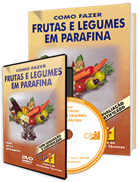 Curso Como Fazer Frutas e Legumes em Parafina Curso Como Fazer Frutas e Legumes em Parafina