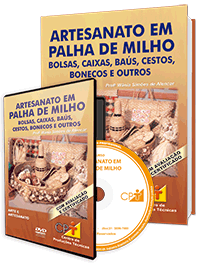 Curso Artesanato em Palha de Milho - Bolsas, Caixas, Baús, Cestos, Bonecos e Outros Curso Artesanato em Palha de Milho - Bolsas, Caixas, Baús, Cestos, Bonecos e Outros
