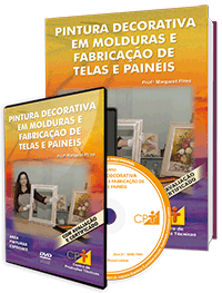 Curso Pintura Decorativa em Molduras e Fabricação de Telas e Painéis Curso Pintura Decorativa em Molduras e Fabricação de Telas e Painéis