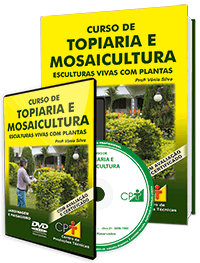 Curso de Topiaria e Mosaicultura - Esculturas Vivas com Plantas Curso de Topiaria e Mosaicultura - Esculturas Vivas com Plantas