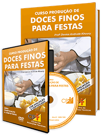 Curso Produção de Doces Finos para Festas Curso Produção de Doces Finos para Festas