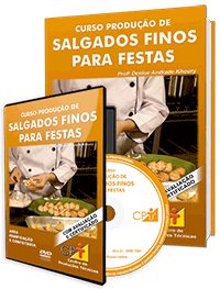 Curso Produção de Salgados Finos para Festas Curso Produção de Salgados Finos para Festas
