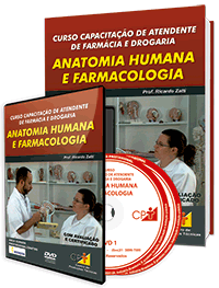 Curso Capacitação de Atendente de Farmácia e Drogaria: Anatomia Humana e Farmacologia Curso Capacitação de Atendente de Farmácia e Drogaria: Anatomia Humana e Farmacologia