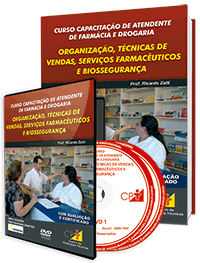Curso Capacitação de Atendente de Farmácia e Drogaria: Organização, Técnicas de Vendas, Serviços Farmacêuticos e Biossegurança Curso Capacitação de Atendente de Farmácia e Drogaria: Organização, Técnicas de Vendas, Serviços Farmacêuticos e Biossegurança