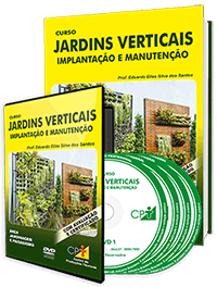 Curso Jardins Verticais - Implantação e Manutenção Curso Jardins Verticais - Implantação e Manutenção
