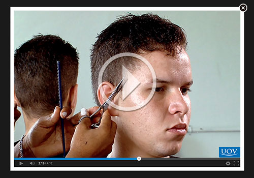 Curso de corte masculino