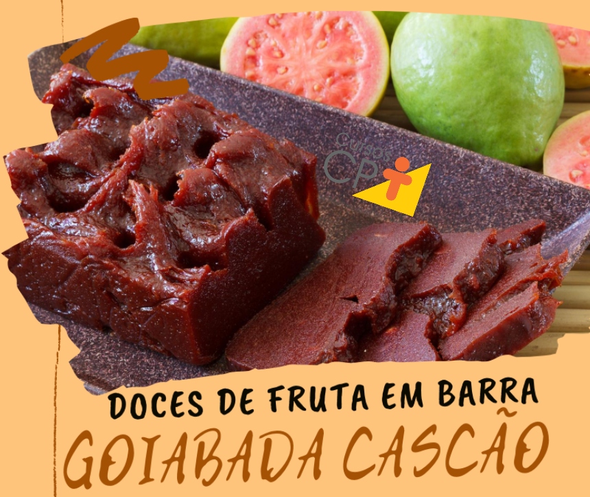 Doces de fruta em barra - Receita de Goiabada Cascão Receitas CPT Doces de fruta em barra - Receita de Goiabada Cascão Receitas CPT