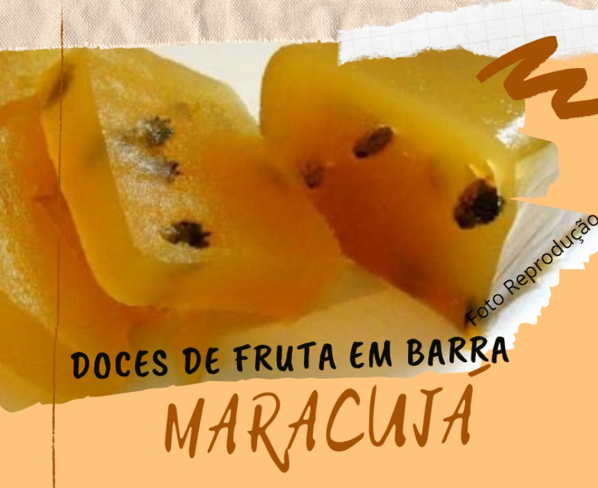 Doces de fruta em barra - Receita de Doce de Maracujá Receitas CPT Doces de fruta em barra - Receita de Doce de Maracujá Receitas CPT