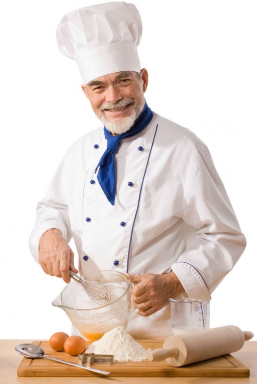 Cozinheiro - profissional de talento artístico capaz de envolver, transformar e combinar ingredientes Cozinheiro - profissional de talento artístico capaz de envolver, transformar e combinar ingredientes