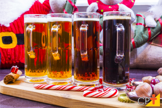 Cervejas e o natal