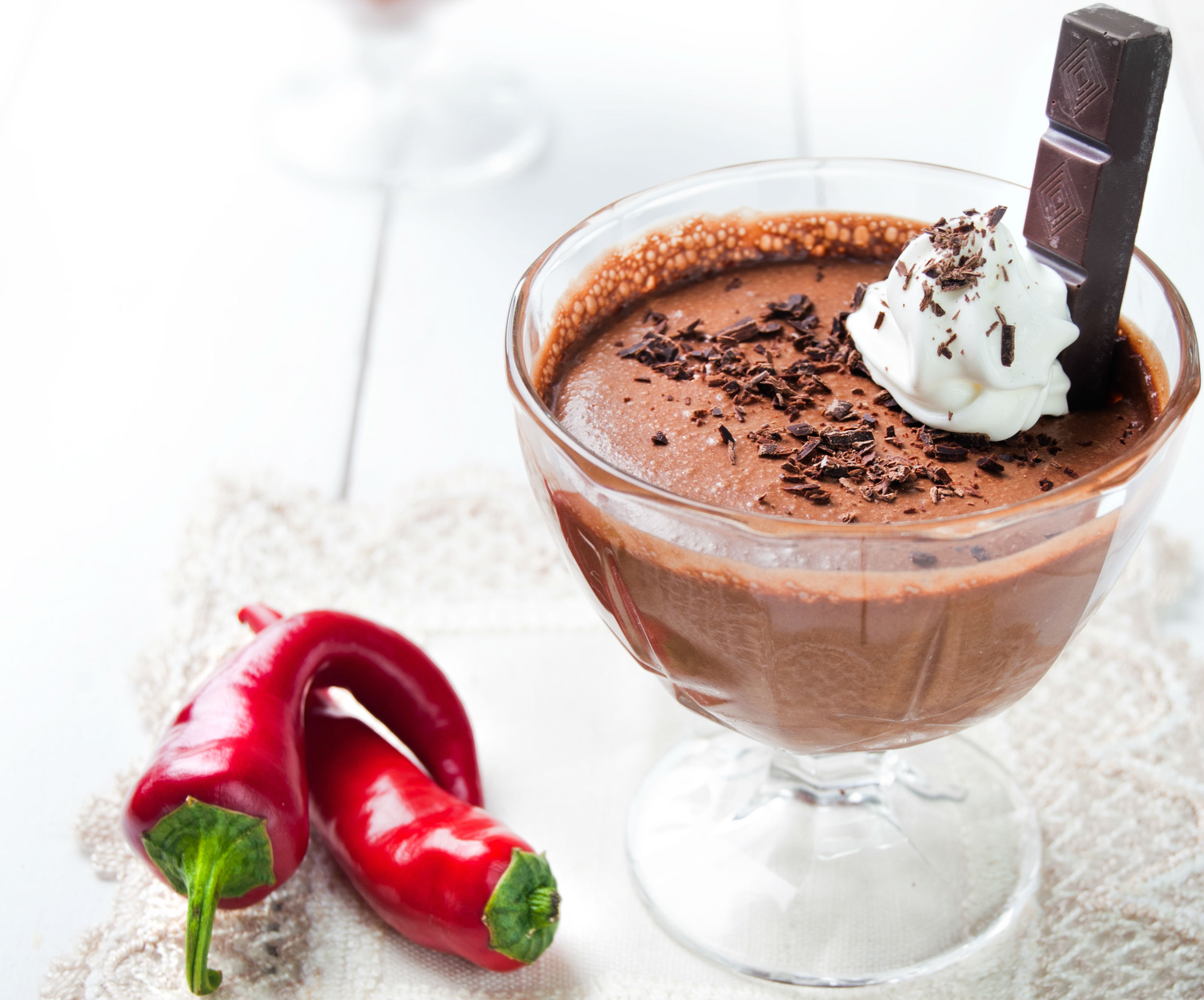 Mousse de Chocolate com Pimenta   Artigos Cursos CPT