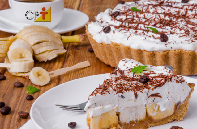 Banoffee Pie: uma torta para se comer rezando! Receitas Cursos CPT Banoffee Pie: uma torta para se comer rezando! Receitas Cursos CPT