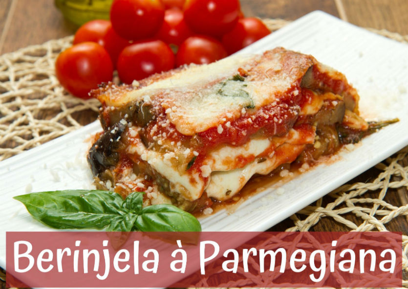 Berinjela à parmegiana: faça você mesmo    Receitas Cursos CPT