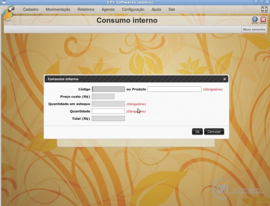 Como controlar consumo interno