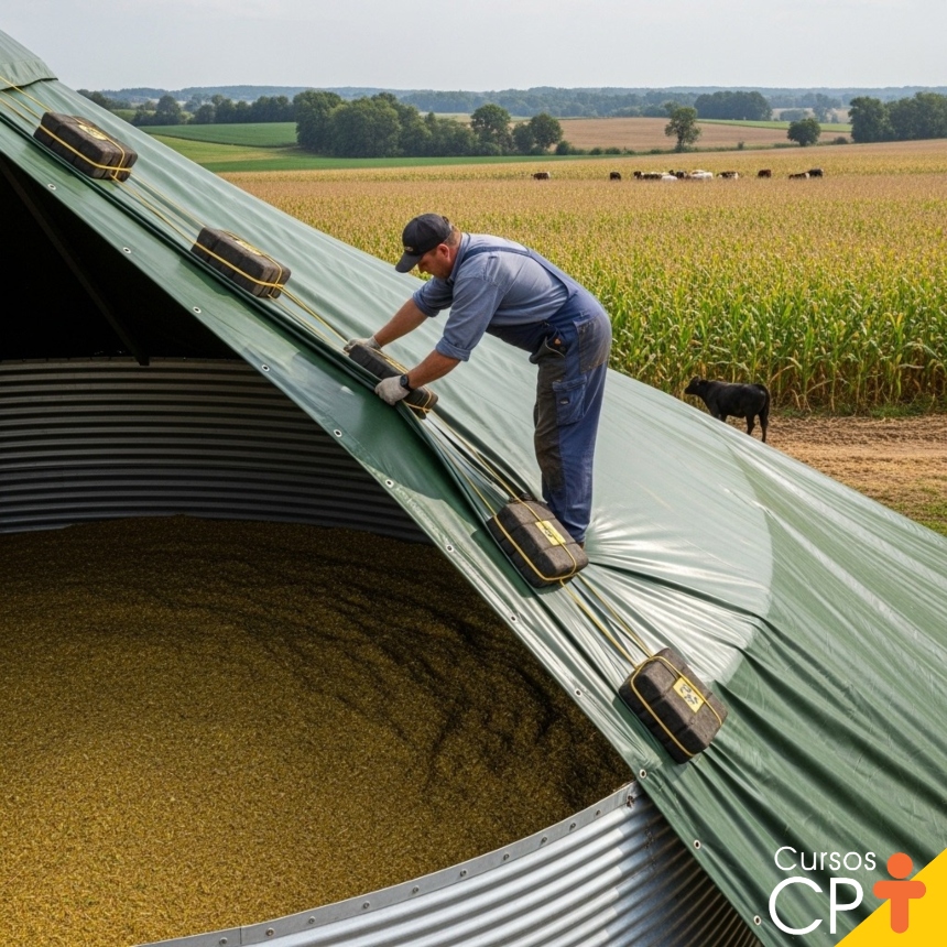 Aprenda a vedar silos e produzir silagem de milho reidratado | Cursos a ...
