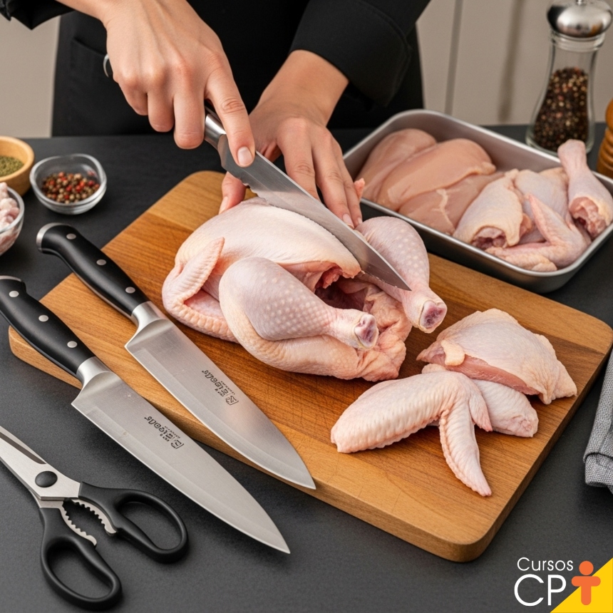 Dica CPT: como cortar e desossar frango passo a passo | Dicas Cursos ...