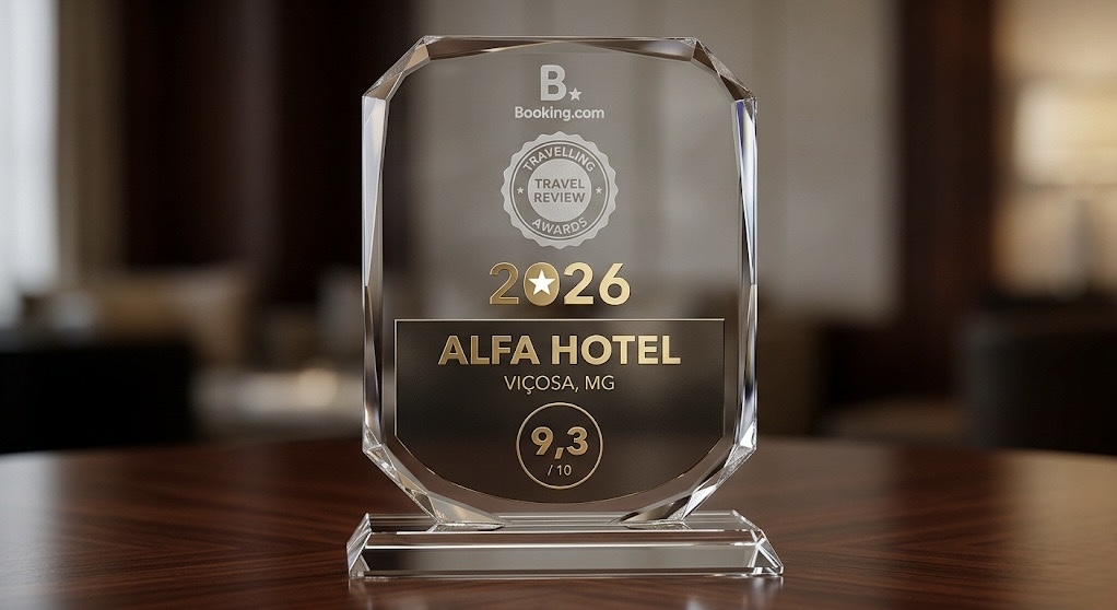 Pr&ecirc;mio Booking Alfa Hotel