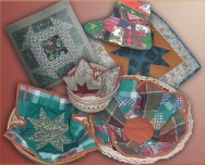 Há muitos desenhos interessantes e bonitos, em livros e revistas, para você copiar ou se inspirar que darão à iniciante uma boa chance de aprender as técnicas básicas do patchwork Patchwork