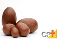 dicas para produção de ovos de páscoa Nunca adicione gordura hidrogenada, óleo ou manteiga ao chocolate. Apesar de facilitarem o preparo, comprometem a aparência, a estabilidade e o sabor do produto final.