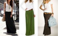 Dependendo da época, da ocasião e do estilo da mulher, as saias caem feito uma luva nos corpos femininos deixando-os sexes e elegantes saias