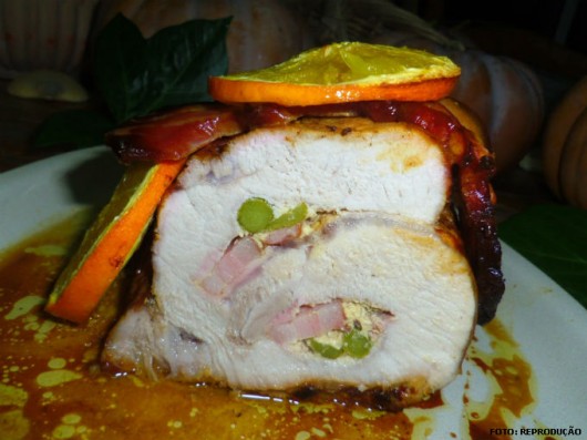 Receitas Salgadas - Lombo com Cerveja Preta e Creme de Cebola Receitas Salgadas - Lombo com Cerveja Preta e Creme de Cebola
